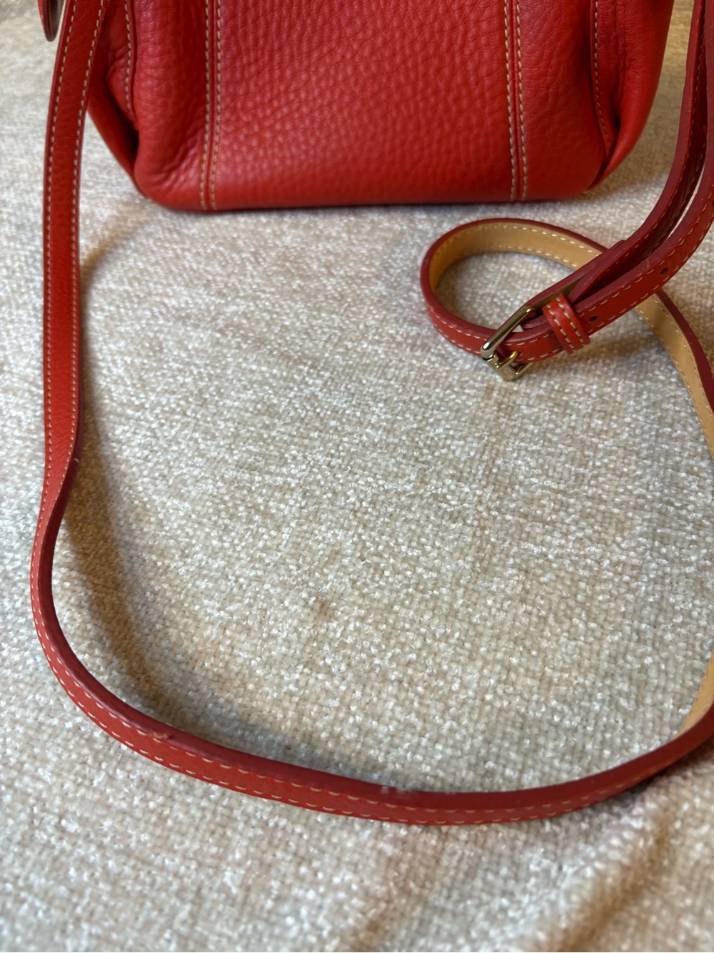 Dooney & Bourke Pebbled Leather Crossbody with Gold-Tone Hardware - Picture 7 of 16